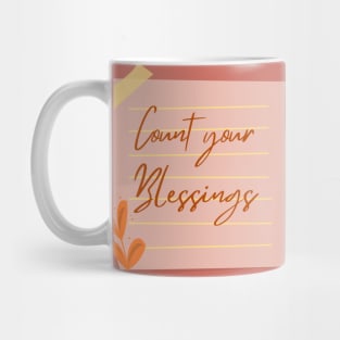 Count Your Blessings Mug